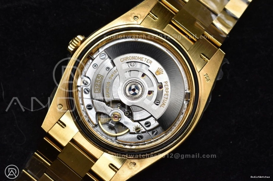 664 228238 Bracelet Dial VR3255 Edition (Gain ZeroBulk President 1:1 Date YG Best Silver ARF On Day Weight) Roman 40 0320